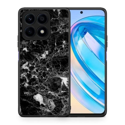 Θήκη Honor X8a Marble Male από τη Smartfits με σχέδιο στο πίσω μέρος και μαύρο περίβλημα | Honor X8a Marble Male Case with Colorful Back and Black Bezels