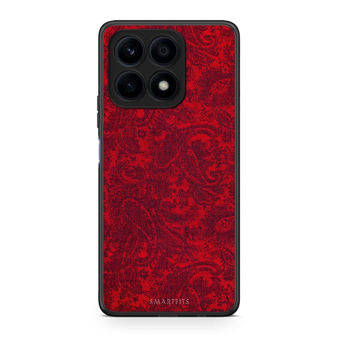 Θήκη Honor X8a Paisley Cashmere από τη Smartfits με σχέδιο στο πίσω μέρος και μαύρο περίβλημα | Honor X8a Paisley Cashmere Case with Colorful Back and Black Bezels