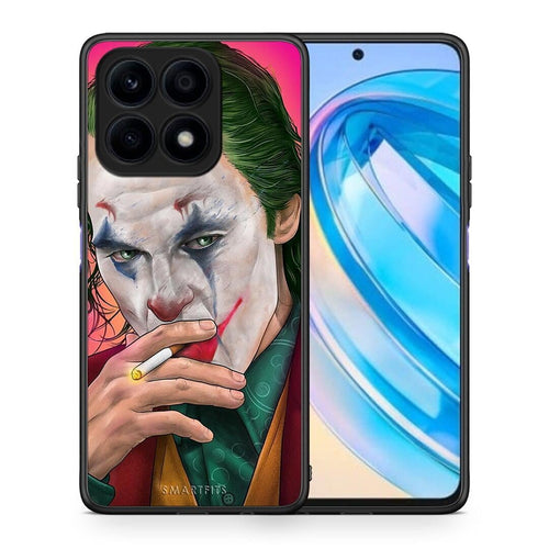 Θήκη Honor X8a PopArt JokesOnU από τη Smartfits με σχέδιο στο πίσω μέρος και μαύρο περίβλημα | Honor X8a PopArt JokesOnU Case with Colorful Back and Black Bezels
