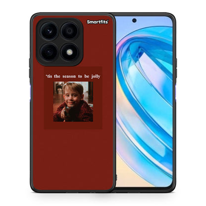 Θήκη Honor X8a Xmas Ultimate Spirit από τη Smartfits με σχέδιο στο πίσω μέρος και μαύρο περίβλημα | Honor X8a Xmas Ultimate Spirit Case with Colorful Back and Black Bezels