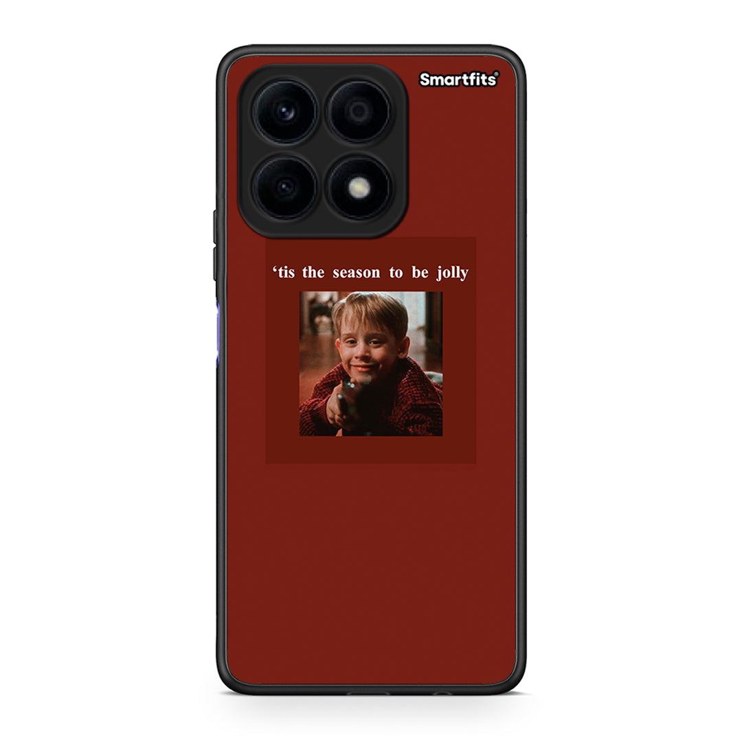 Θήκη Honor X8a Xmas Ultimate Spirit από τη Smartfits με σχέδιο στο πίσω μέρος και μαύρο περίβλημα | Honor X8a Xmas Ultimate Spirit Case with Colorful Back and Black Bezels