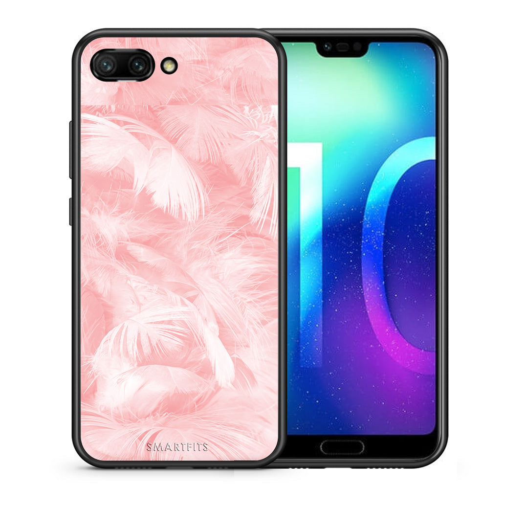 Boho Pink Feather - Honor 10 θήκη