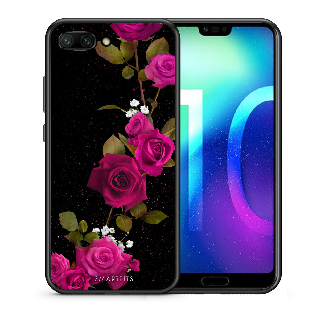 Flower Red Roses - Honor 10 θήκη