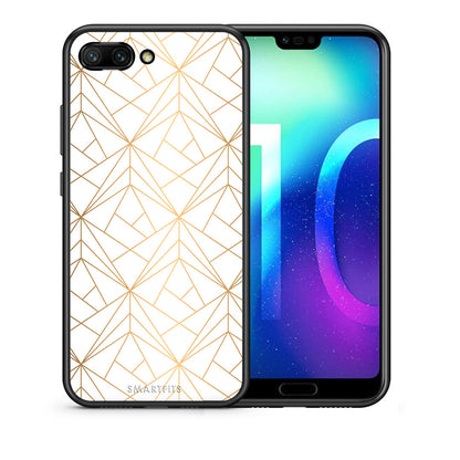 Geometric Luxury White - Honor 10 θήκη