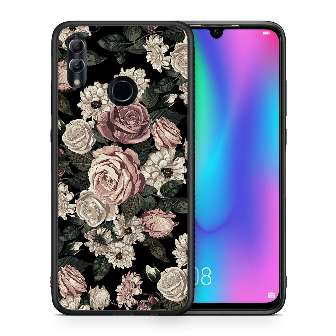 Flower Wild Roses - Honor 10 Lite θήκη