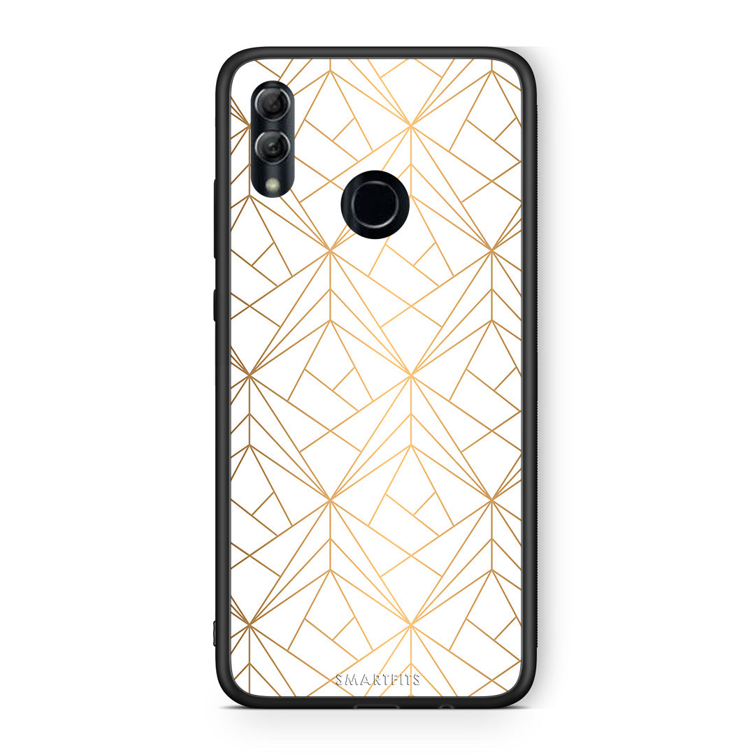 Geometric Luxury White - Honor 10 Lite θήκη