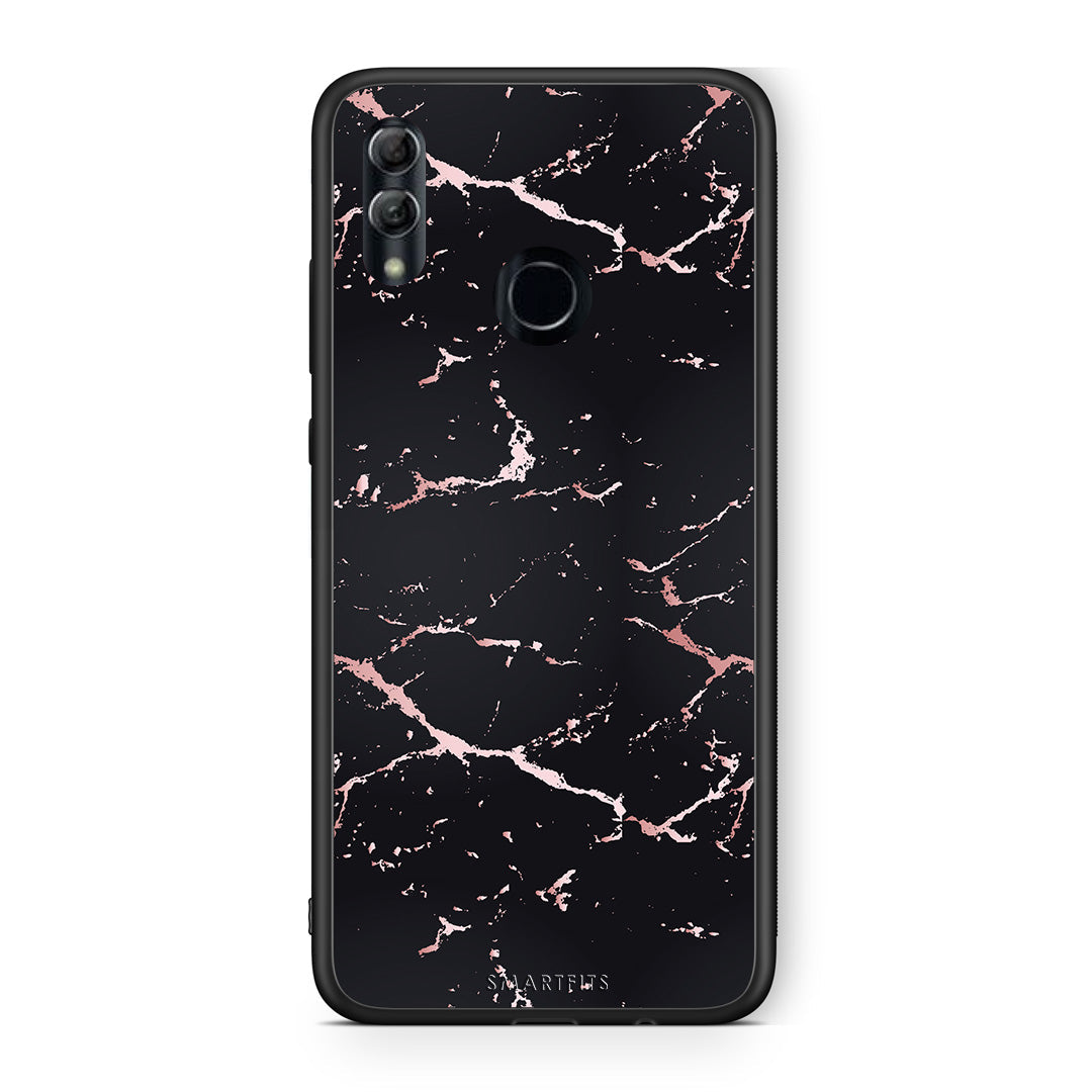 Marble Black Rosegold - Honor 10 Lite θήκη