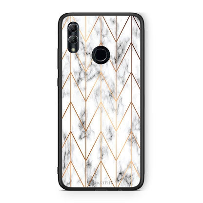 Marble Gold Geometric - Honor 10 Lite θήκη