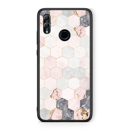 Marble Hexagon Pink - Honor 10 Lite θήκη