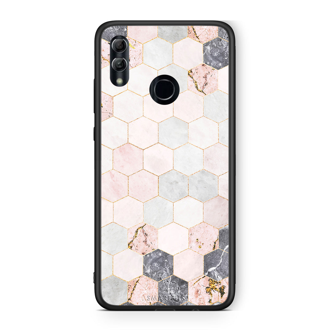 Marble Hexagon Pink - Honor 8x θήκη