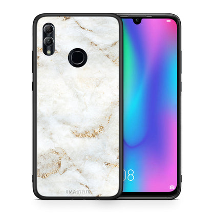 White Gold Marble - Honor 10 Lite θήκη