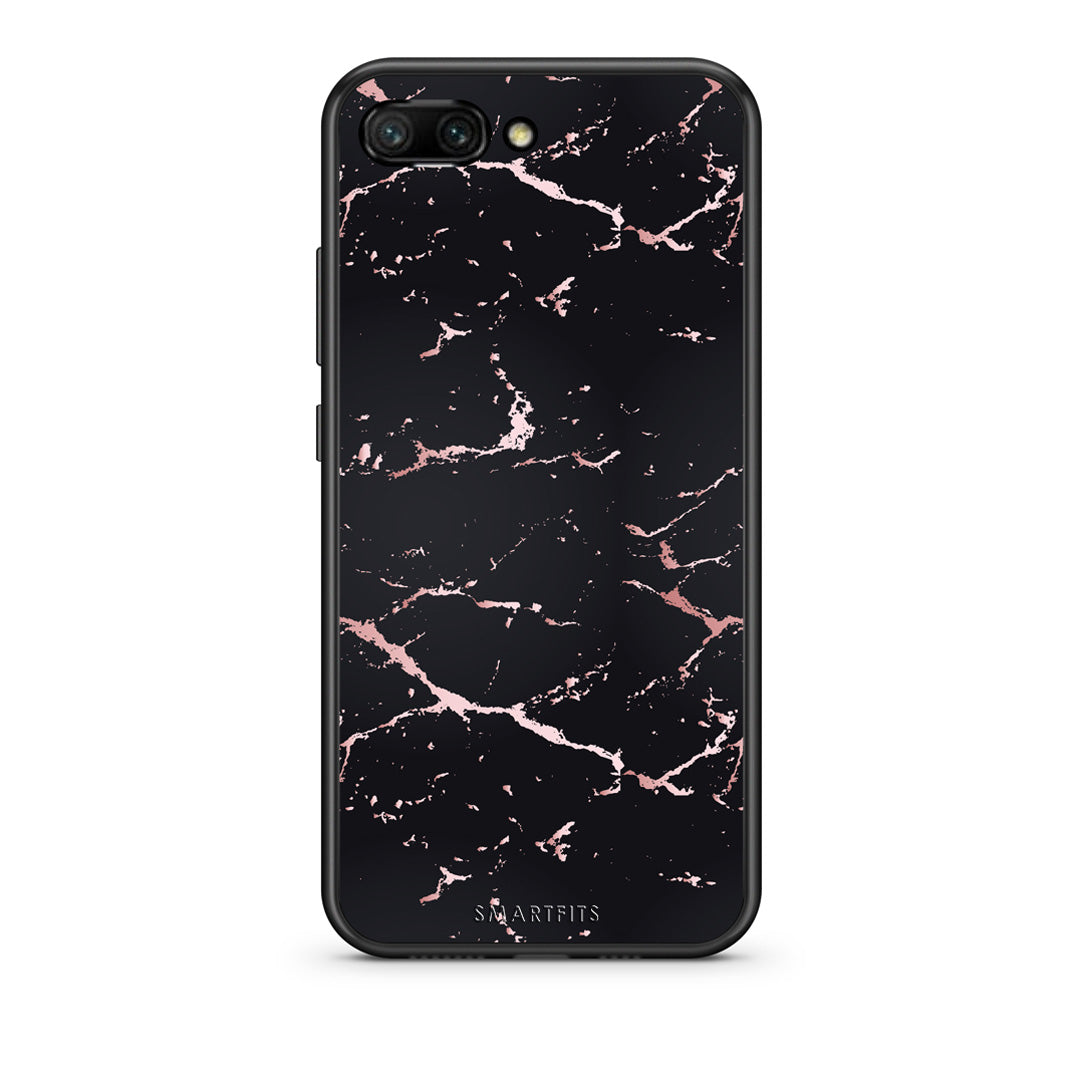 Marble Black Rosegold - Honor 10 θήκη