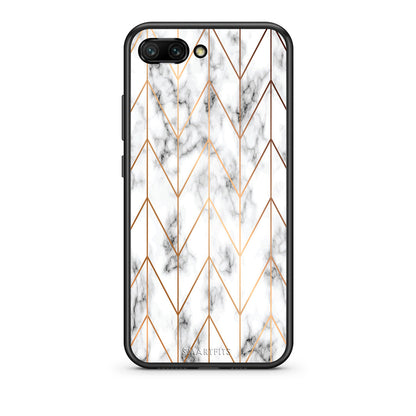 Marble Gold Geometric - Honor 10 θήκη