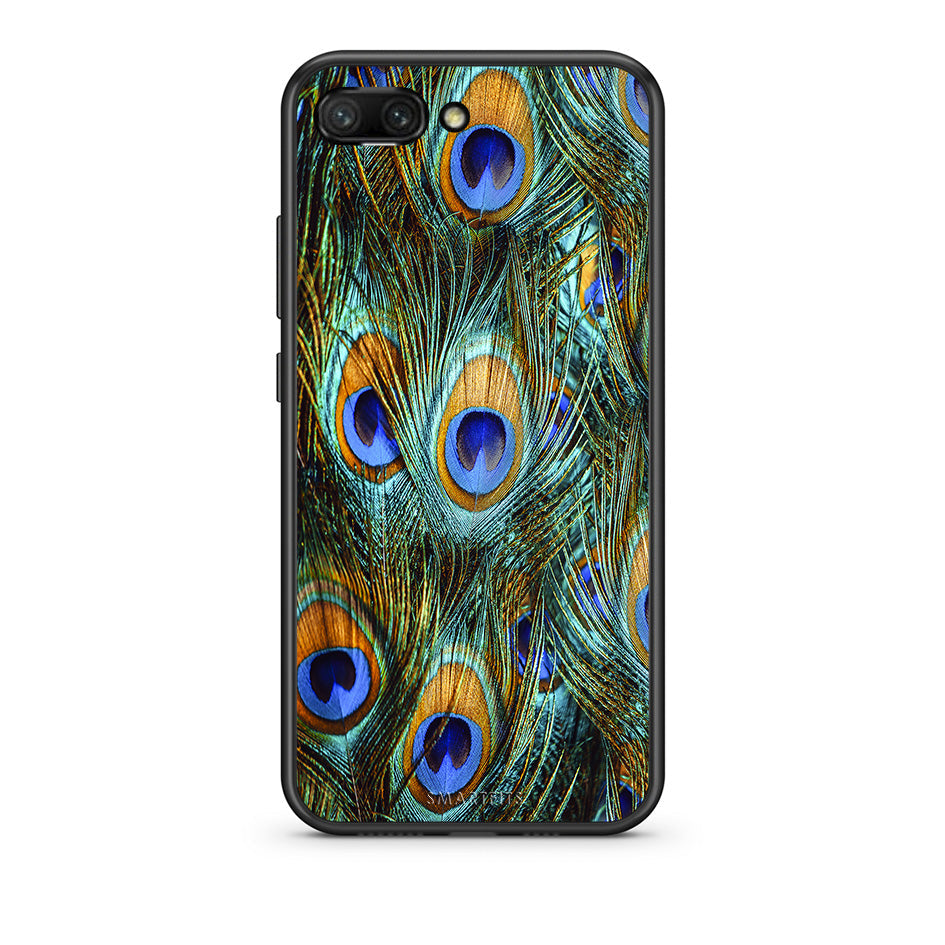 Real Peacock Feathers - Honor 10 θήκη