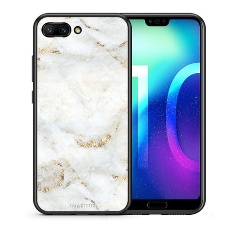 White Gold Marble - Honor 10 θήκη