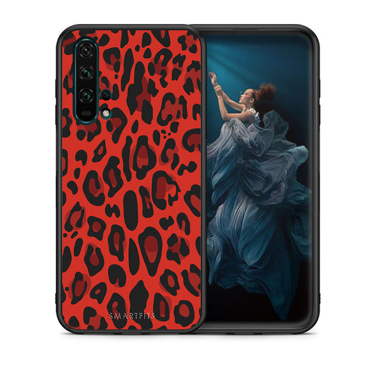 Animal Red Leopard - Honor 20 Pro θήκη