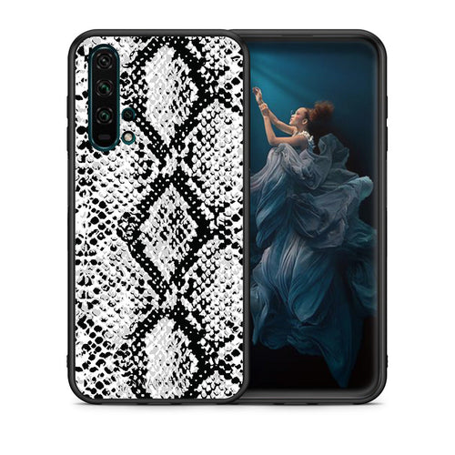 Animal White Snake - Honor 20 Pro θήκη