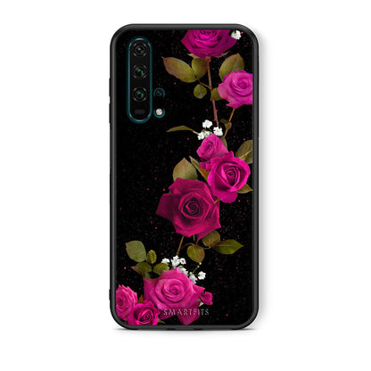 Flower Red Roses - Honor 20 Pro θήκη