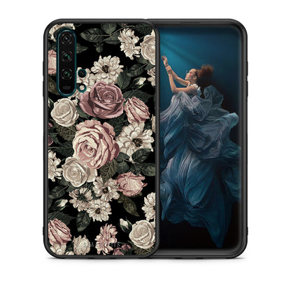 Flower Wild Roses - Honor 20 Pro θήκη