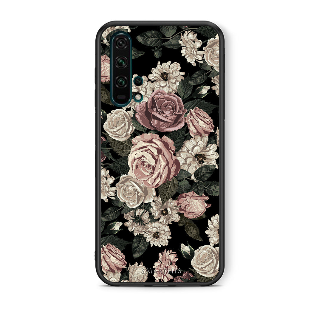 Flower Wild Roses - Honor 20 Pro θήκη