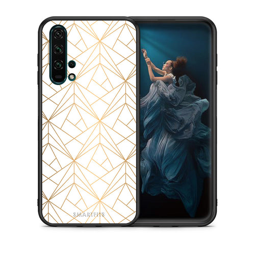 Geometric Luxury White - Honor 20 Pro θήκη