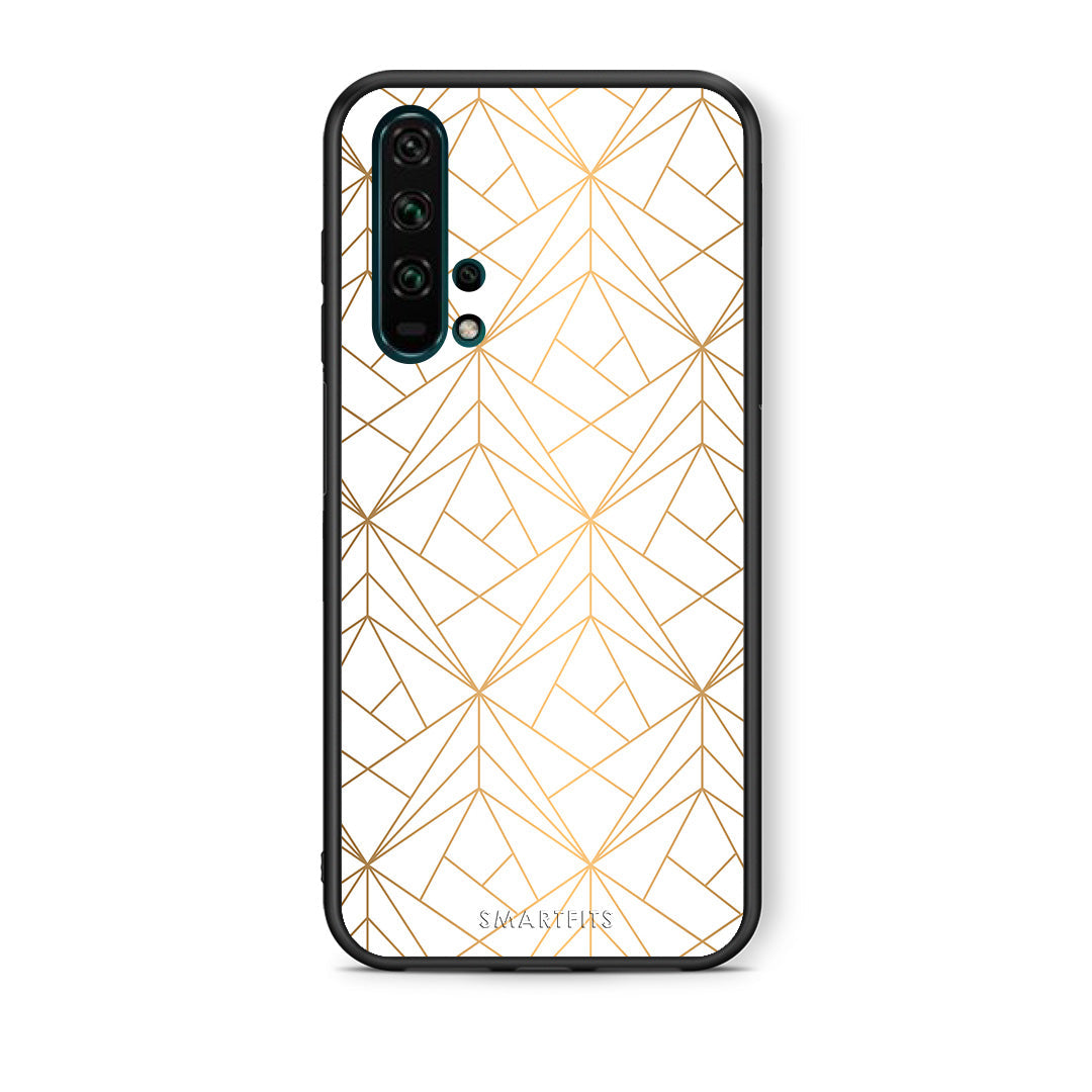 Geometric Luxury White - Honor 20 Pro θήκη