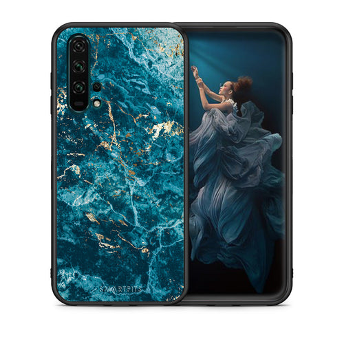 Marble Blue - Honor 20 Pro θήκη