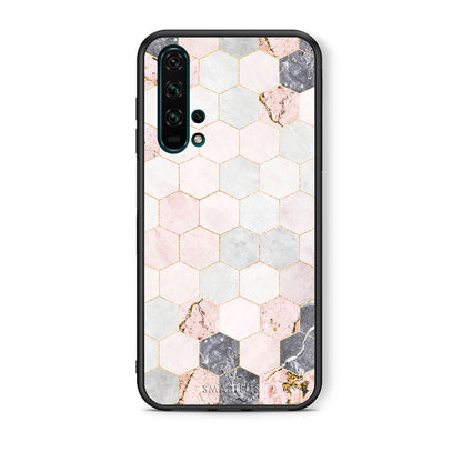 Marble Hexagon Pink - Honor 20 Pro θήκη