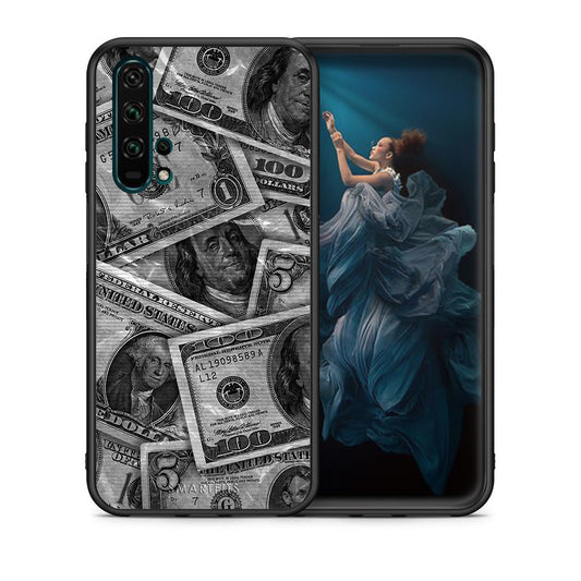 Money Dollars - Honor 20 Pro θήκη