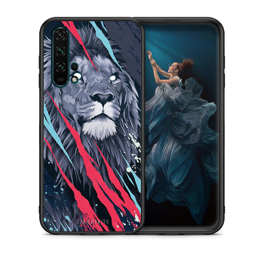 PopArt Lion Designer - Honor 20 Pro θήκη