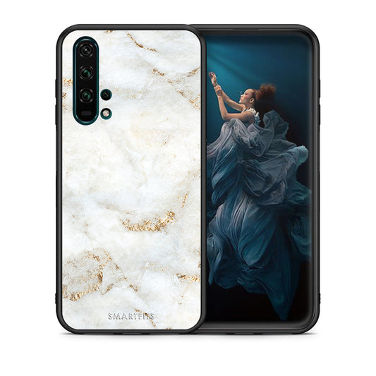 White Gold Marble - Honor 20 Pro θήκη