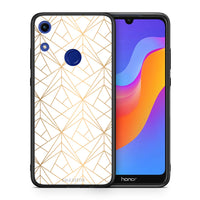 Thumbnail for Geometric Luxury White - Honor 8A θήκη