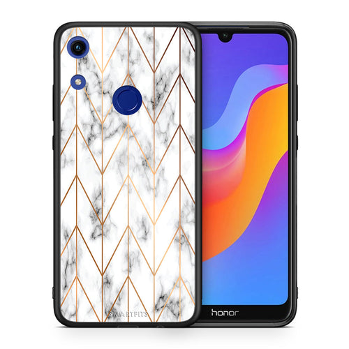 Marble Gold Geometric - Honor 8A θήκη