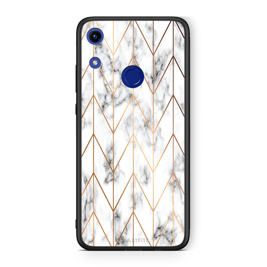Marble Gold Geometric - Honor 8A θήκη