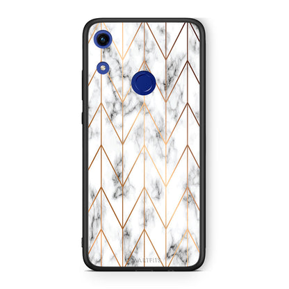 Marble Gold Geometric - Honor 8A θήκη