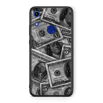 Money Dollars - Honor 8A θήκη