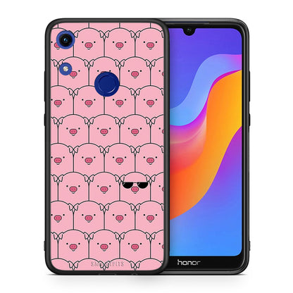 Pig Glasses - Honor 8A θήκη