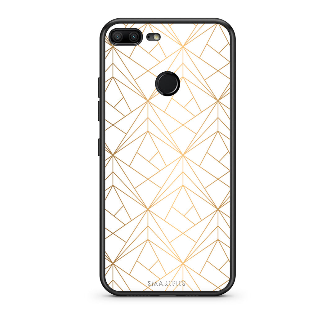 Geometric Luxury White - Honor 9 Lite θήκη