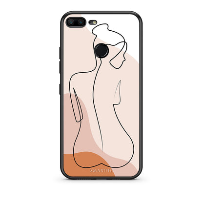 LineArt Woman - Honor 9 Lite θήκη