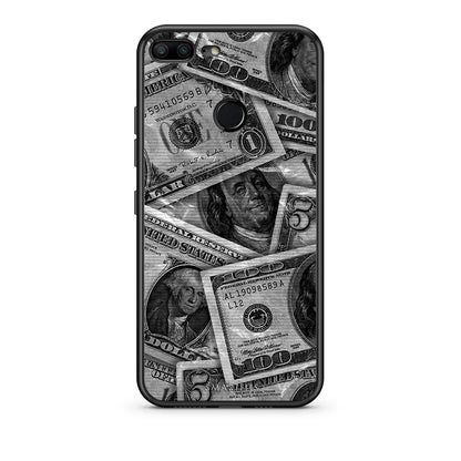 Money Dollars - Honor 9 Lite θήκη
