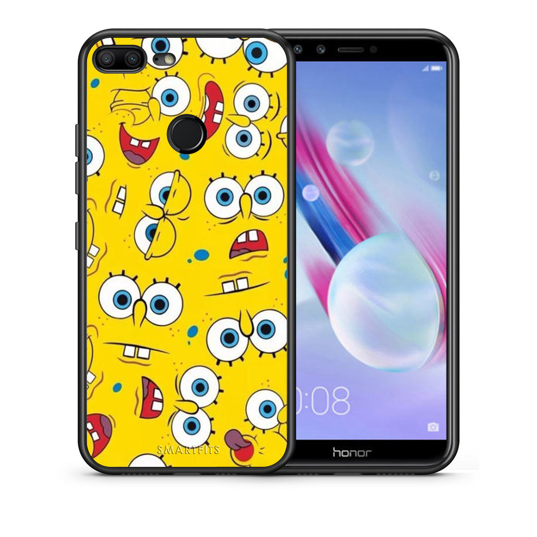 PopArt Sponge - Honor 9 Lite θήκη