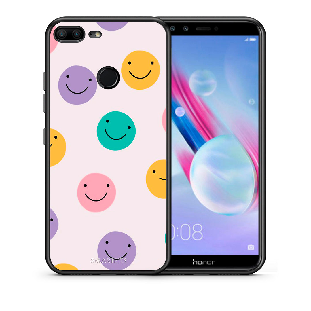 Smiley Faces - Honor 9 Lite θήκη