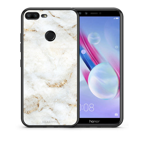 White Gold Marble - Honor 9 Lite θήκη