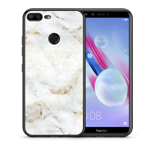 White Gold Marble - Honor 9 Lite θήκη