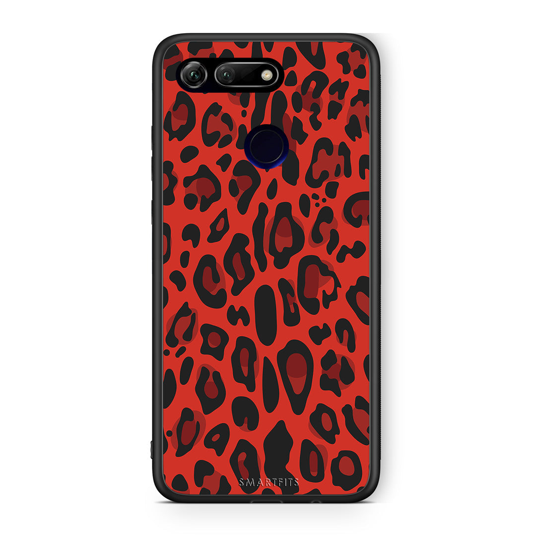 Animal Red Leopard - Honor View 20 θήκη