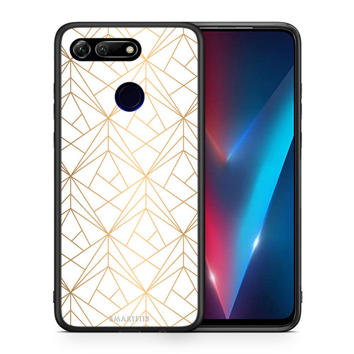 Geometric Luxury White - Honor View 20 θήκη