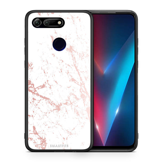 Marble Pink Splash - Honor View 20 θήκη