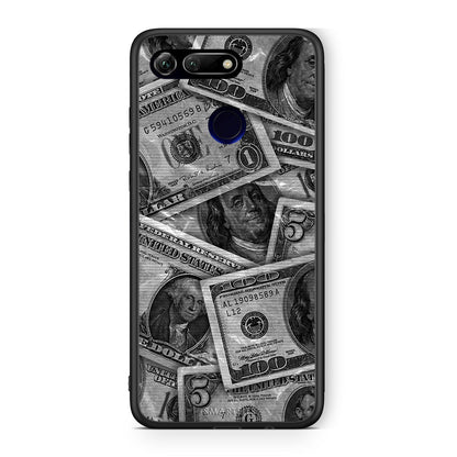 Money Dollars - Honor View 20 θήκη