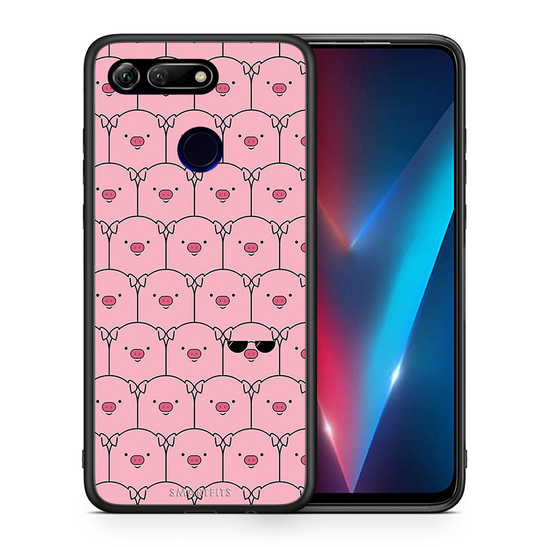 Pig Glasses - Honor View 20 θήκη