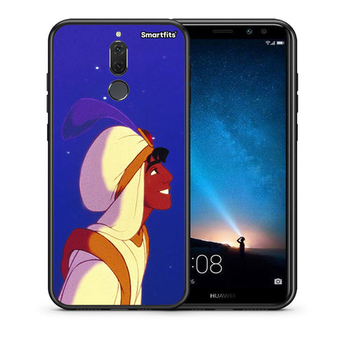 Θήκη Huawei Mate 10 Lite Alladin And Jasmine Love 1 από τη Smartfits με σχέδιο στο πίσω μέρος και μαύρο περίβλημα | Huawei Mate 10 Lite Alladin And Jasmine Love 1 case with colorful back and black bezels